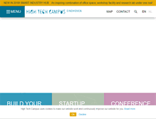 Tablet Screenshot of hightechcampus.com